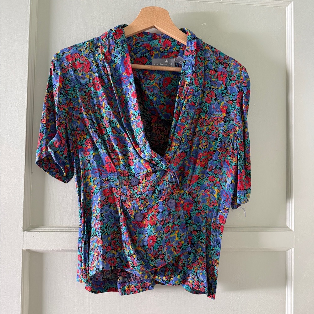 Floral Women's Top - Multicolor